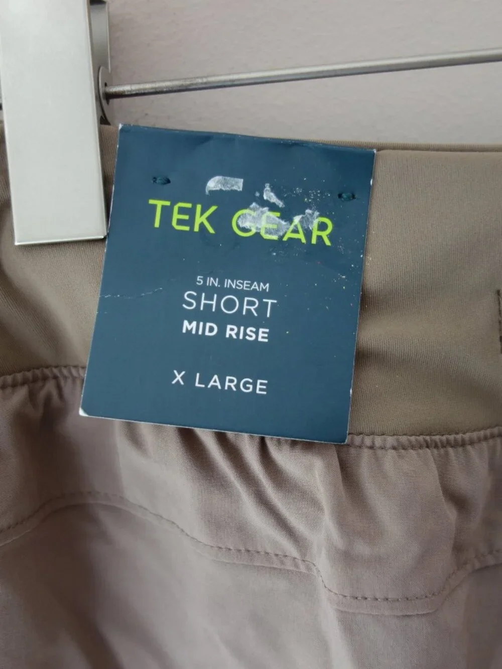 Tek Gear Workout Gear Mid Rise Kahiki Running Shorts 5